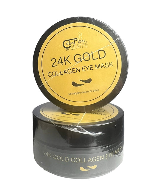 Mascarilla de Ojos Oro 24K y Colageno